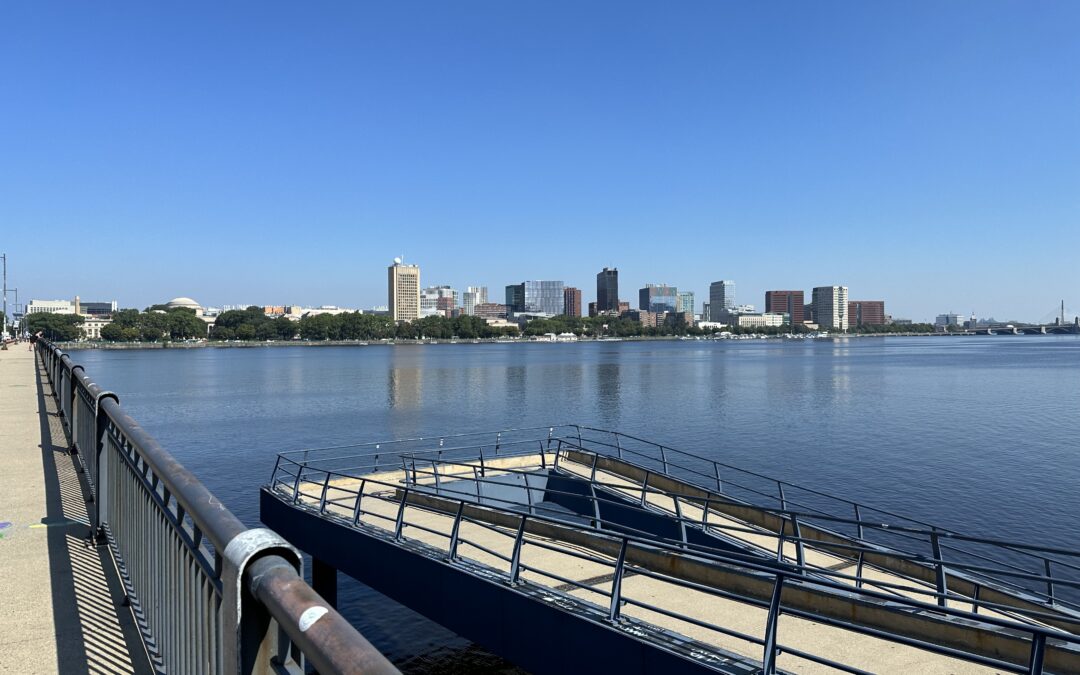 Harvard Bridge looking at Cambridge