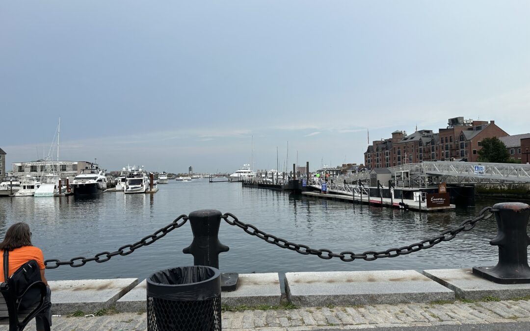 Boston Harbor Yesterday
